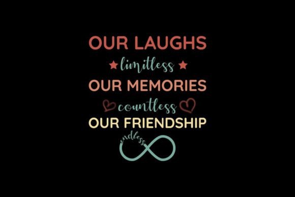 Friends Quote T Shirt Design for Branding and Marketing