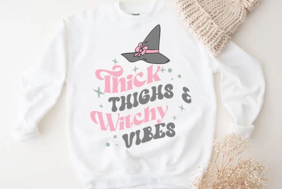 Halloween Quote Witch Vector SVG Graphics for T-Shirt Designs