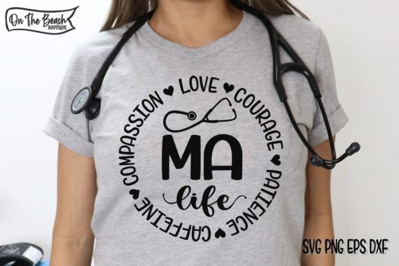 MA SVG Medical Assistant SVG PNG: Graphics & T-Shirt Designs Review