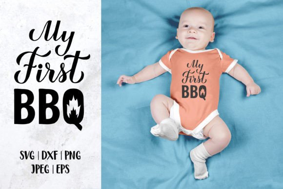 My First BBQ SVG: Graphics and Illustrations for Modern Publishing