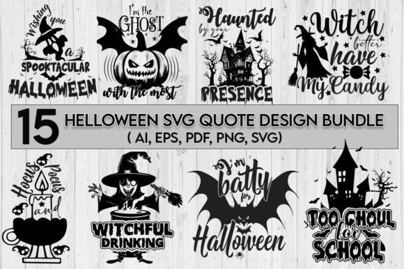 Reviewing 15 Halloween Svg Quote Bundle Design for Graphics